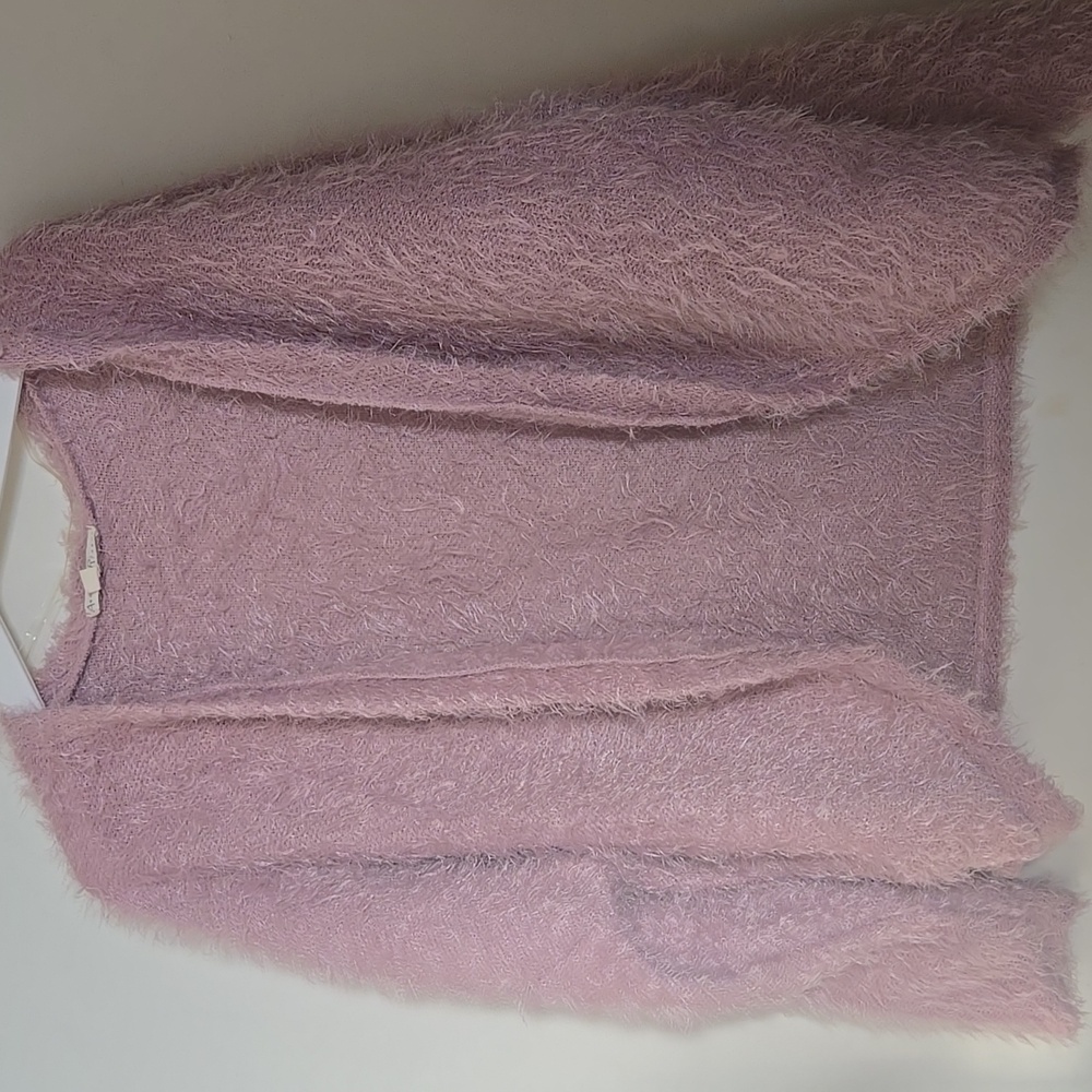 Fluffy Pink Cardigan